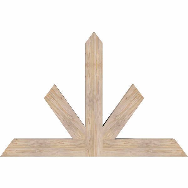 Saratoga Smooth Timber Gable Bracket, Douglas Fir, 60